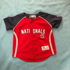Go Nats! 3T official button jersey for Washington!